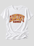 Ankeny Hawks Floral Print