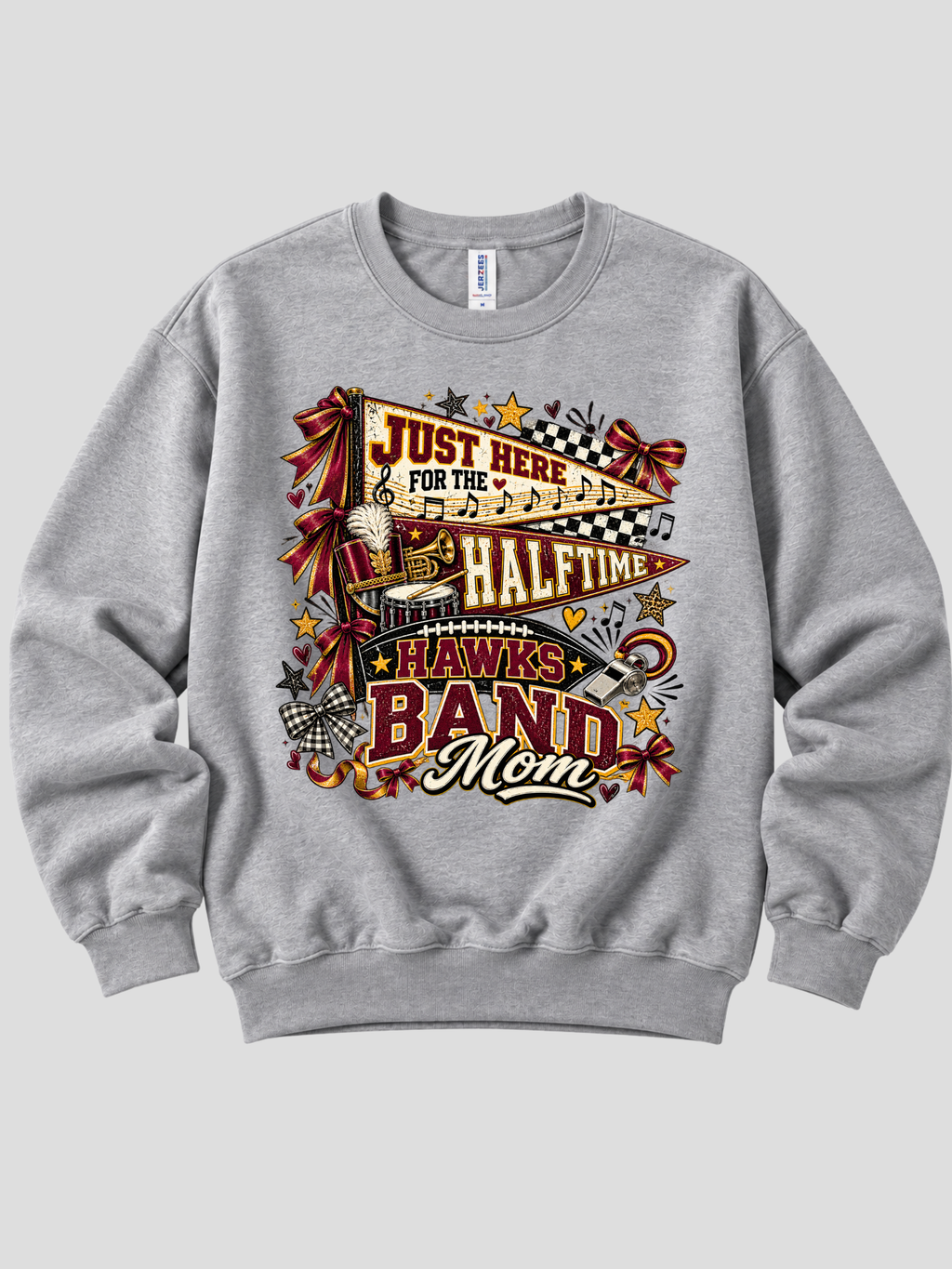 Hawks Just Here For the Halftime Crewneck Sweatshirt