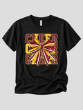 Hawks Faux Glitter Cheer