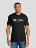 Southeast Polk Rams Distressed Football w/ Logo
