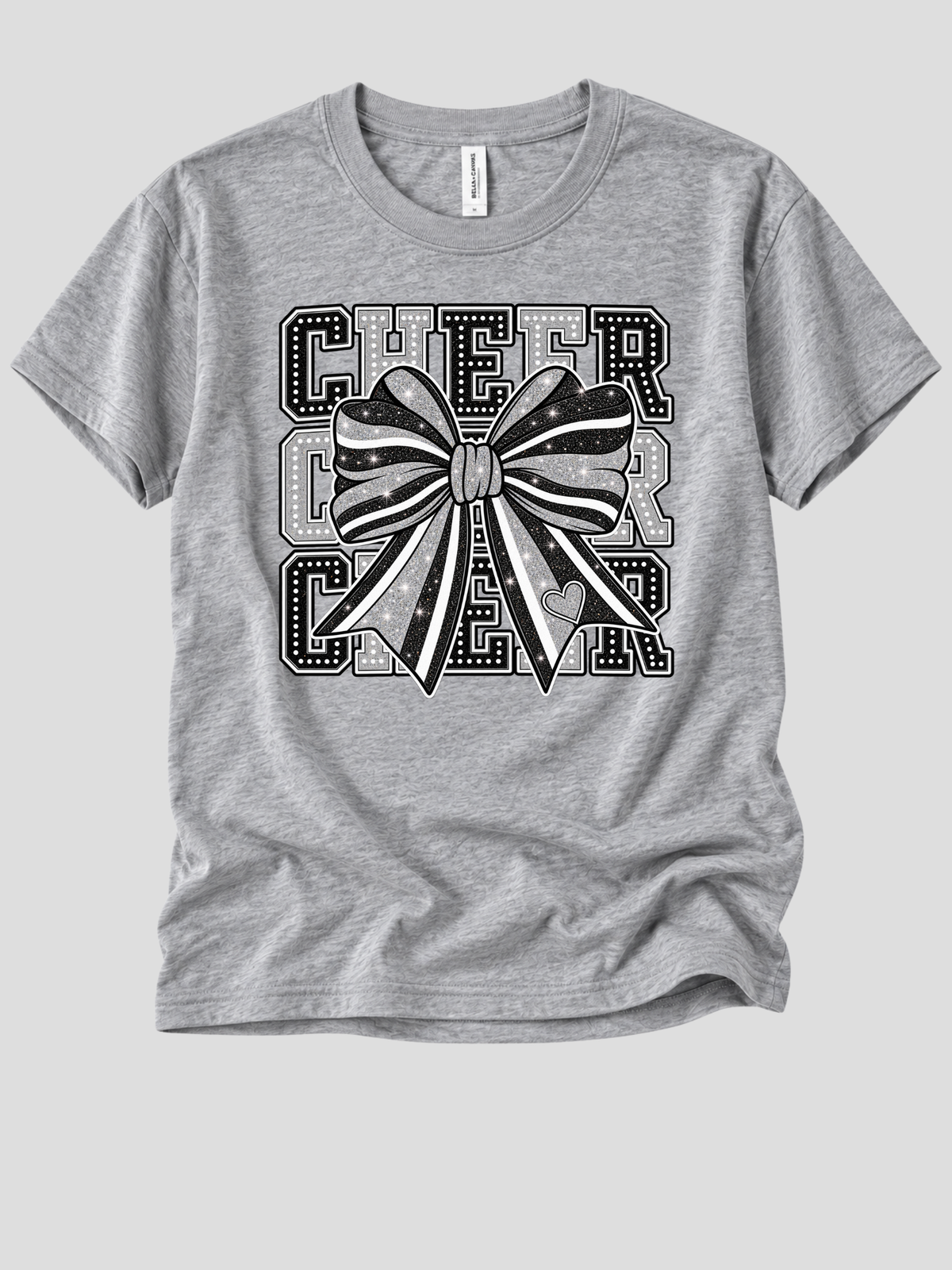 ACHS Color Faux Glitter Cheer