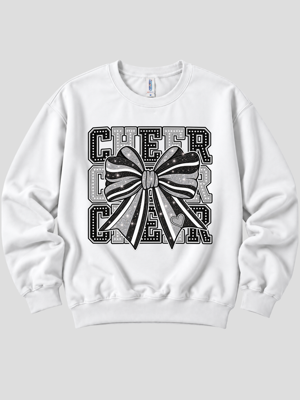 ACHS Color Faux Glitter Cheer