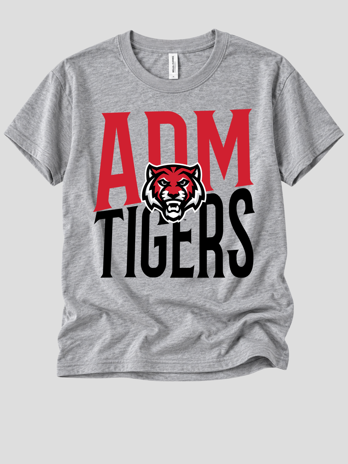 ADM Tigers Slanted w/ Logo