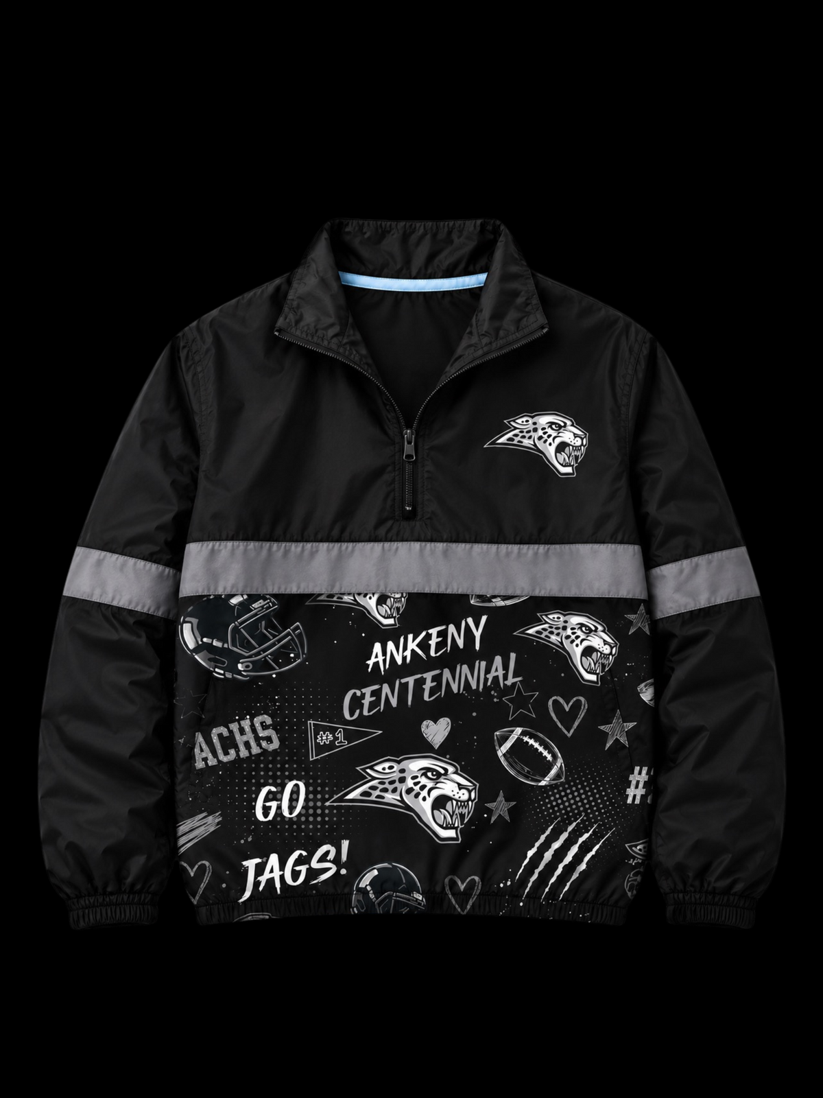 Ankeny Jaguars Football Windbreaker *Pre-Order*