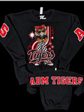 ADM Tiger  Retro Rebel Full Sleeve Crewneck Sweatshirt