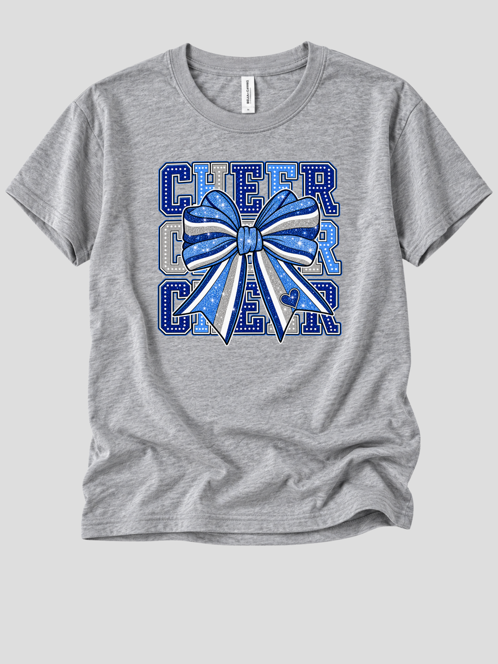 Bluejays Faux Glitter Cheer
