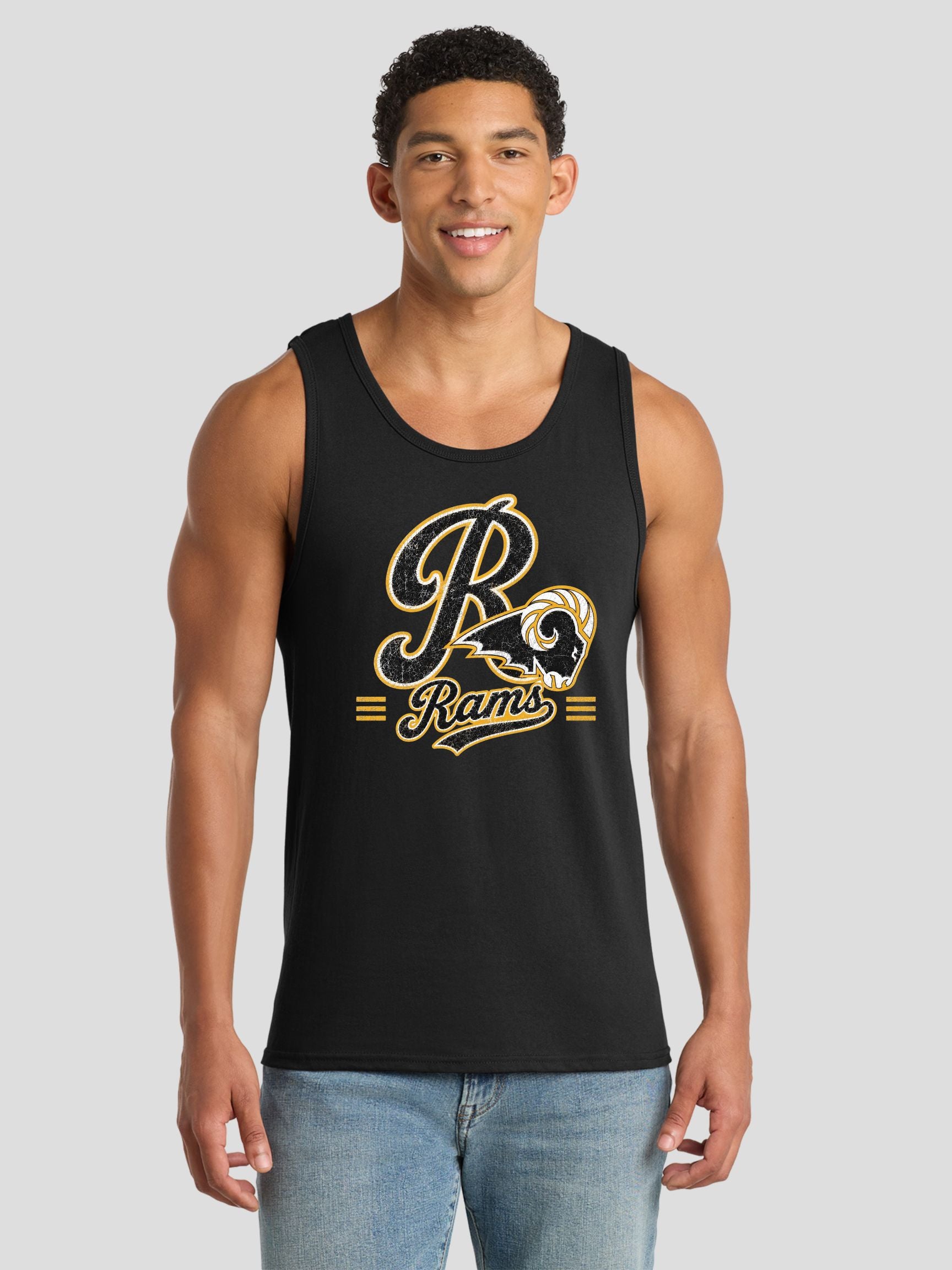 SEP Retro Rams Men's Cotton Tank