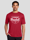 Des Moines Avengers Baseball Performance Tee