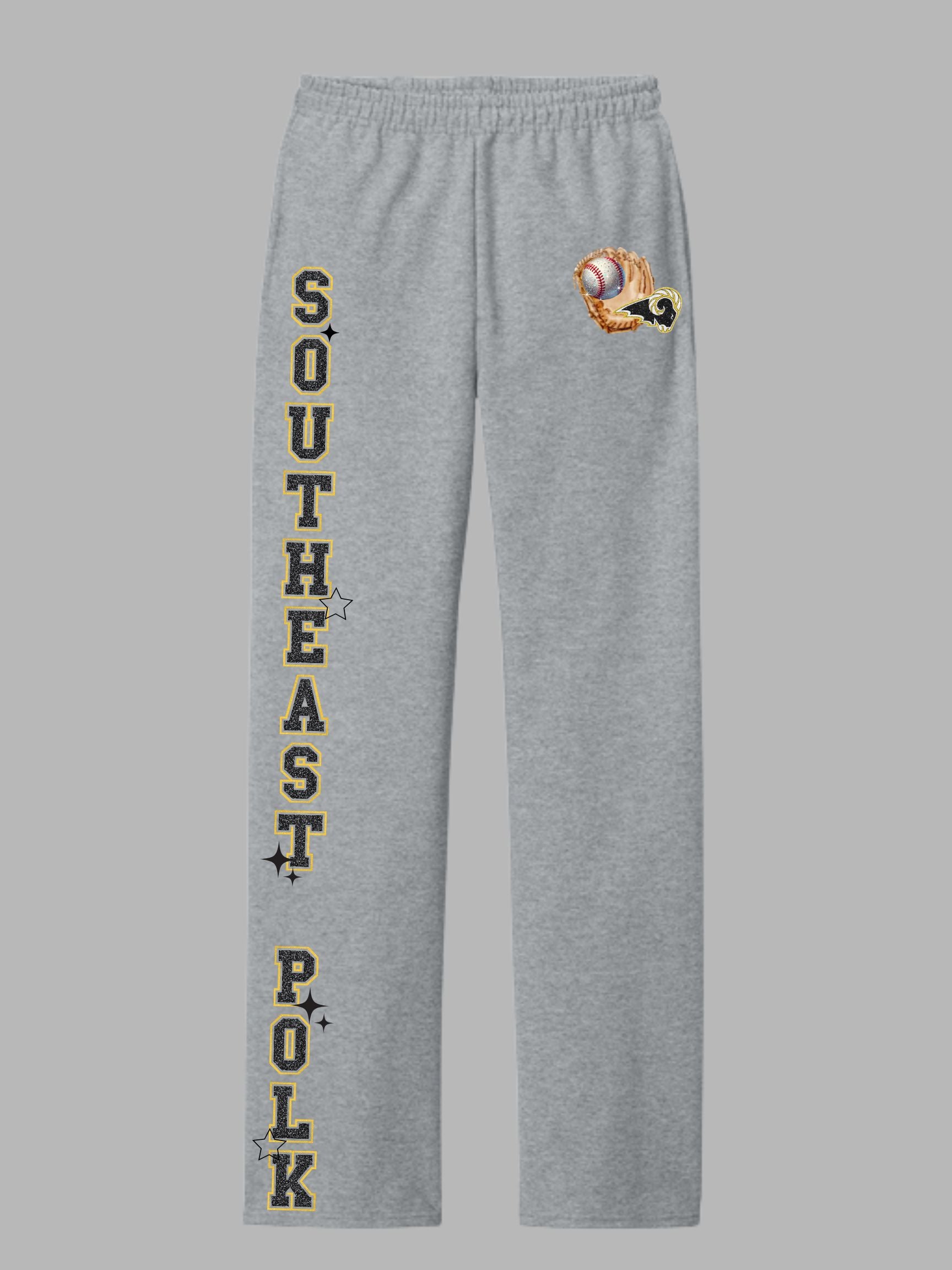 Southeast Polk Rams Baseball  NuBlend® Open Bottom Pant with Pockets