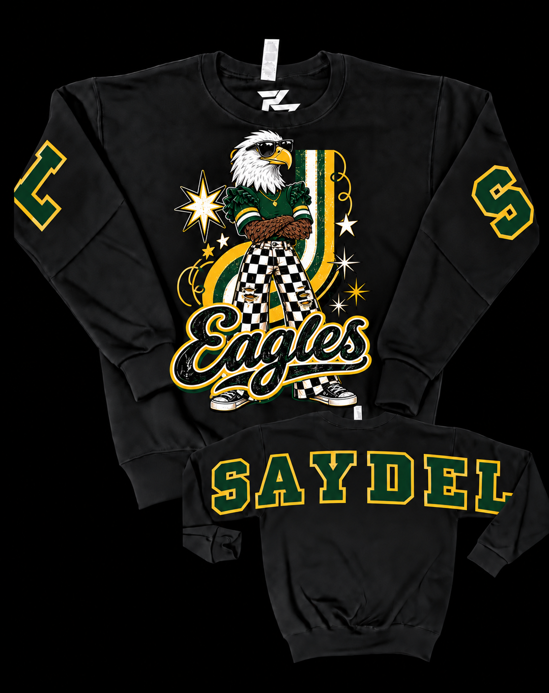 Saydel Retro Rebel Full Sleeve Crewneck Sweatshirt
