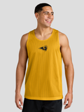 SEP Rams Black Logo Sprint Reversible Mesh Tank