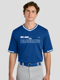 Bondurant We Are The Rams Sport-Tek® Tough Mesh V-Neck Baseball Jersey