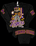 Tekamah-Herman Tigers Retro Rebel Full Sleeve Crewneck Sweatshirt