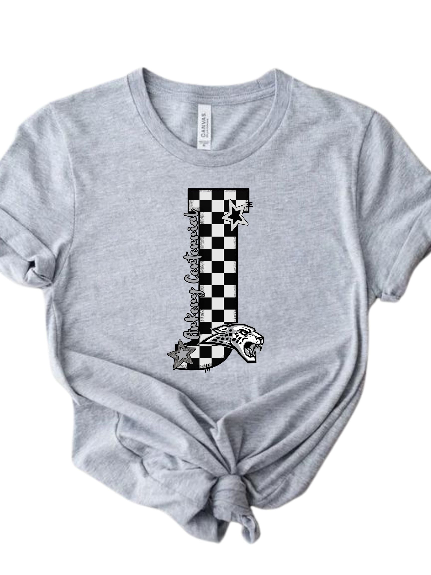 Ankeny Centennial Jaguars Preppy Varsity Letter Unisex Cotton Tee