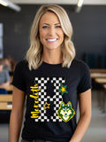 Meredith Huskies Preppy Varsity Letter Unisex Cotton Tee