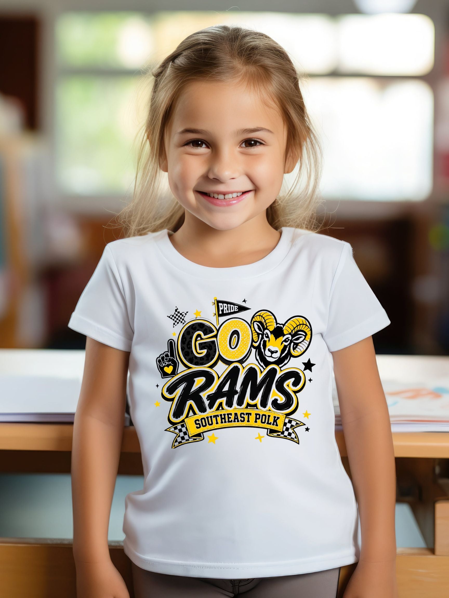 SEP Go Rams Ram Pride YOUTH Cotton Tee