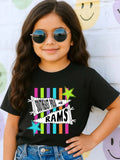 SEP YOUTH Bright Neon School Spirit Tee