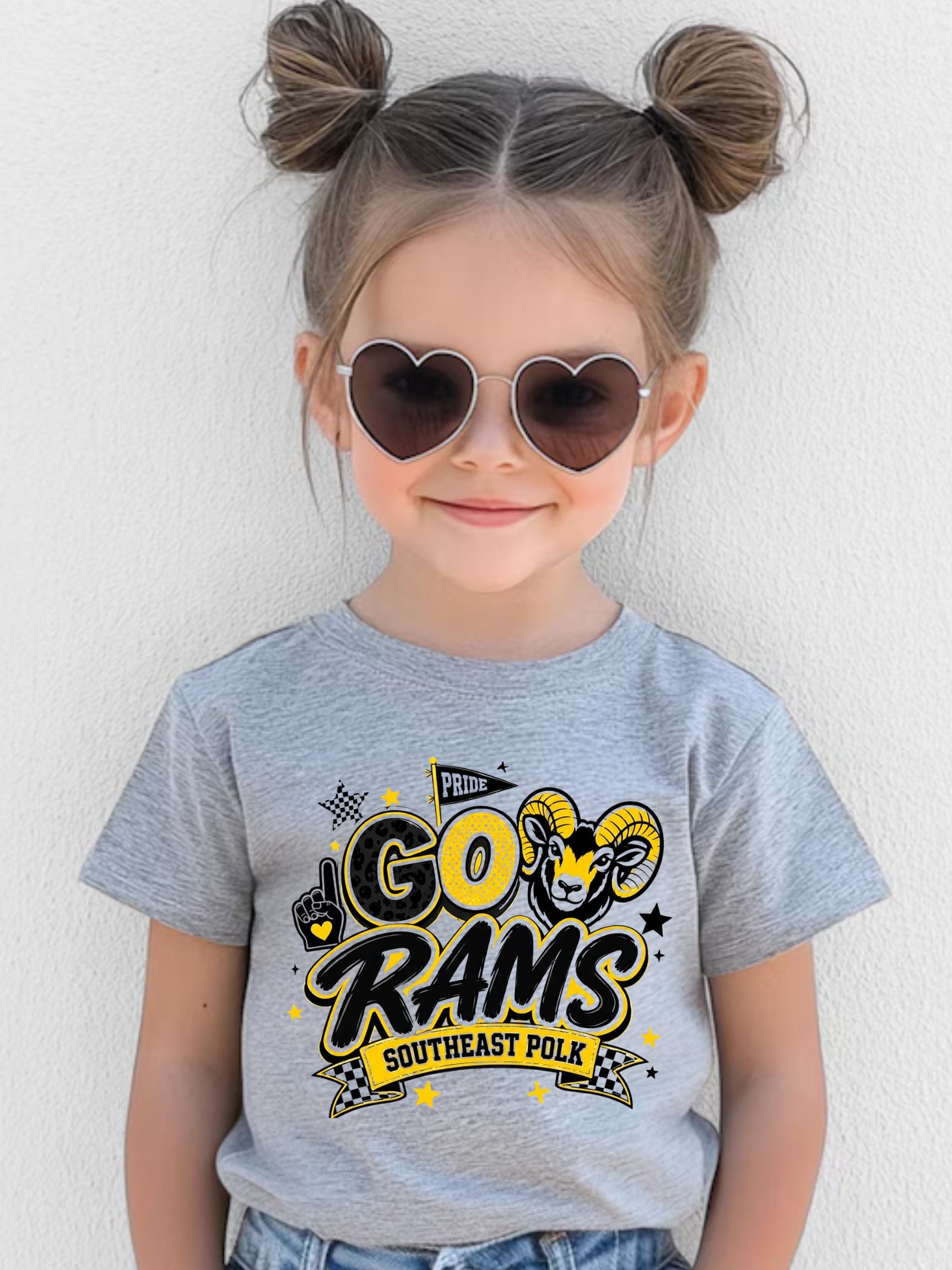 SEP Go Rams Ram Pride YOUTH Cotton Tee